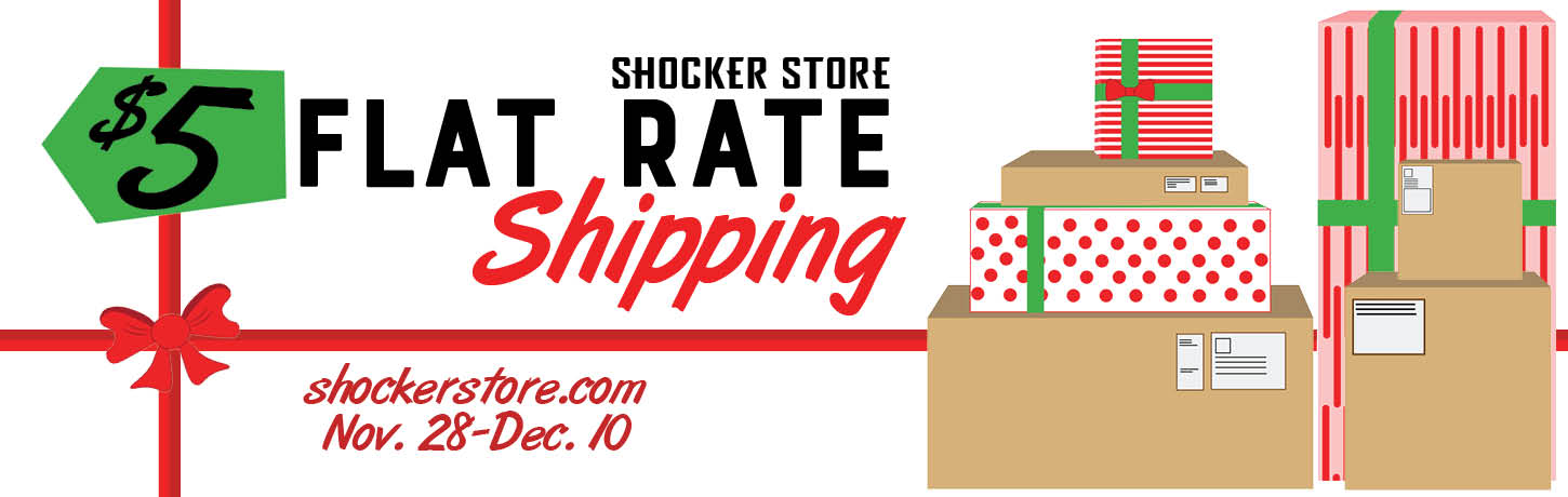 $5 flat rate shipping. November 28-December 10.